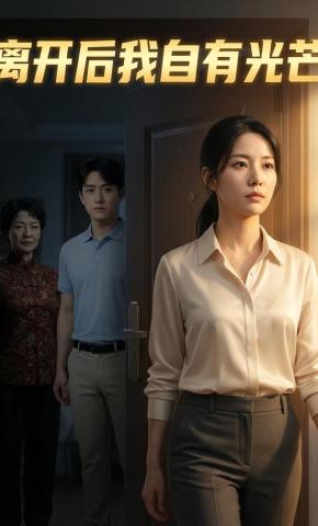 短剧《离开后我自有光芒》海报
