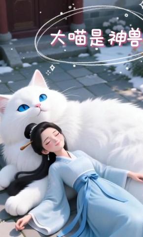 短剧《大喵是神兽》海报