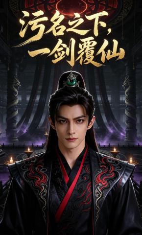 短剧《污名之下，一剑覆仙》海报