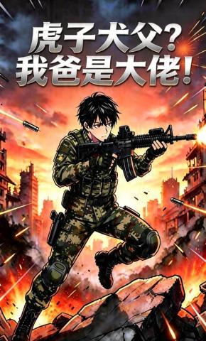 短剧《虎子犬父？我爸是大佬！》海报