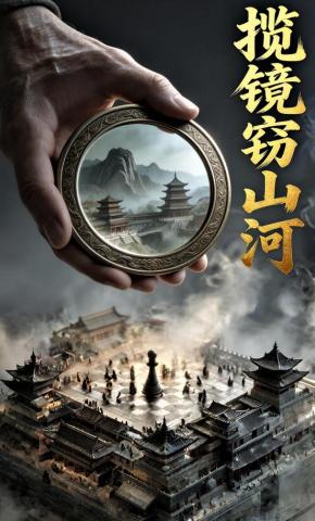 短剧《揽镜窃山河》海报