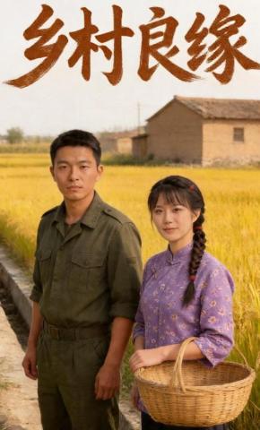 短剧《乡村良缘》海报