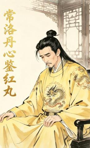 短剧《常洛丹心鉴红丸》海报