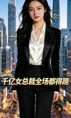短剧《千亿女总裁全场都得跪》海报