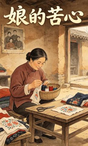 短剧《娘的苦心》海报