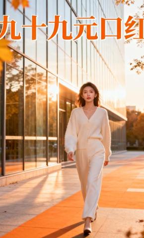 短剧《九十九元口红》海报