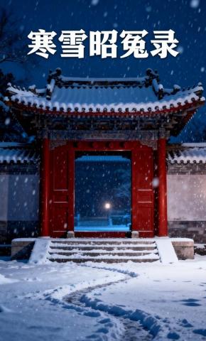 短剧《寒雪昭冤录》海报