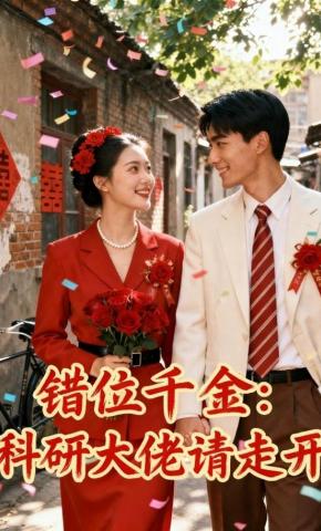 短剧《错位千金：科研大佬请走开》海报