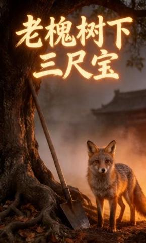 短剧《老槐树下三尺宝》海报