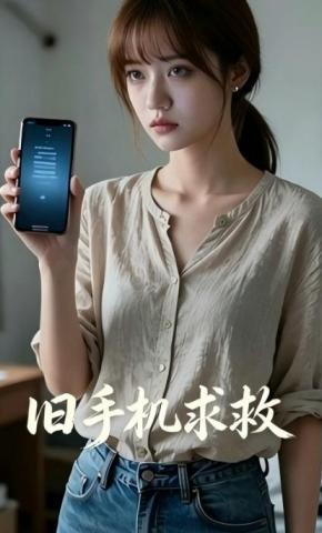 短剧《旧手机求救》海报
