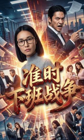 短剧《准时下班战争》海报