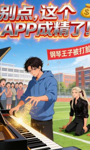 短剧《别点，这个APP成精了！》海报