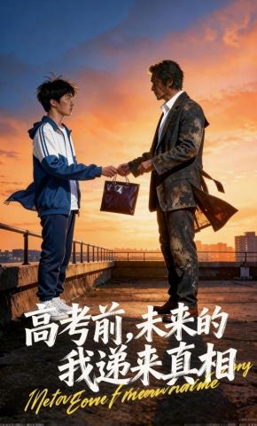 短剧《高考前，未来的我递来真相》海报