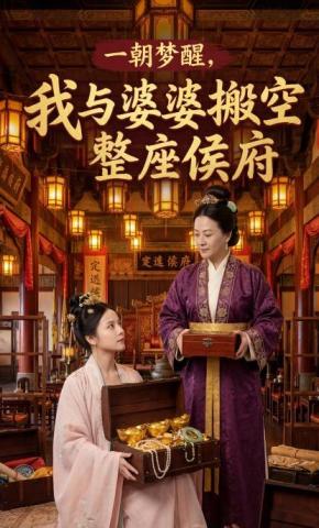 短剧《一朝梦醒，我和婆婆搬空整座侯府》海报