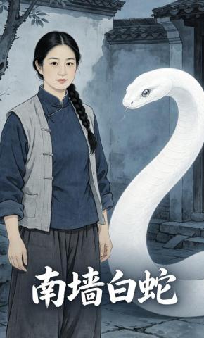 短剧《南墙白蛇》海报