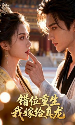 短剧《错位重生：我嫁给真龙》海报