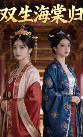 短剧《双生海棠归》海报