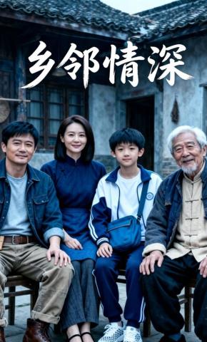 短剧《乡邻情深》海报