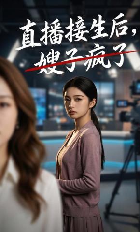 短剧《直播接生后，嫂子疯了》海报