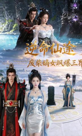 短剧《逆命仙途：废柴嫡女飒爆三界》海报
