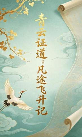 短剧《青云证道：凡途飞升记》海报