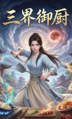短剧《三界御厨》海报