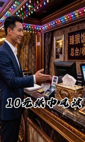 短剧《10元纸巾风波》海报