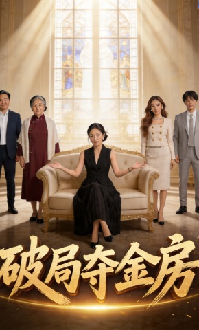 短剧《破局夺金房》海报