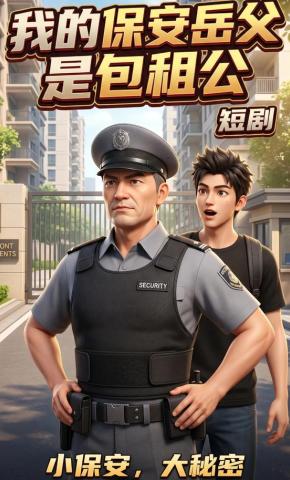 短剧《我的保安岳父是包租公》海报