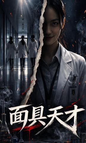 短剧《面具天才》海报