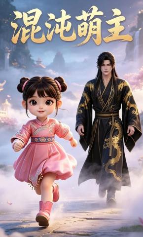 短剧《混沌萌主》海报