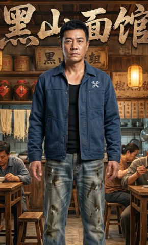 短剧《黑山面馆》海报