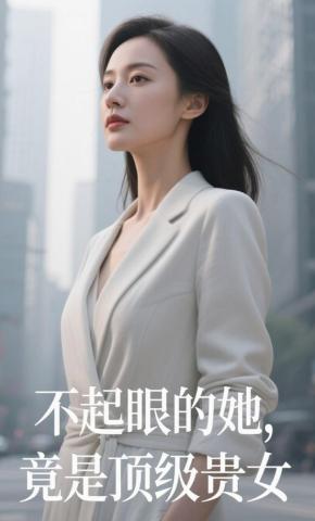 短剧《不起眼的她，竟是顶级贵女》海报