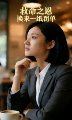 短剧《救命之恩，换来一纸罚单》海报