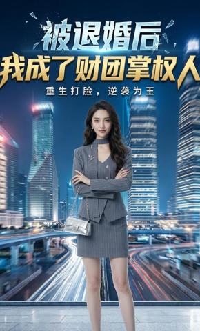 短剧《被退婚后，我成了财团掌权人》海报