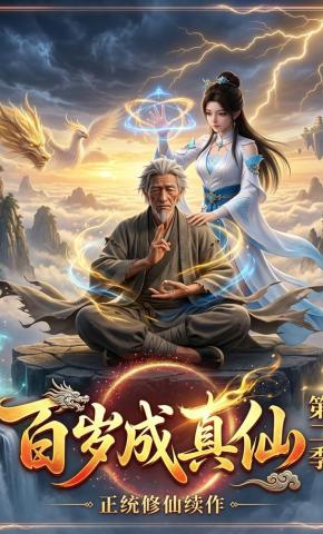 短剧《百岁成真仙第二季》海报