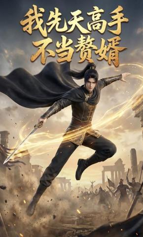 短剧《我先天高手不当赘婿》海报