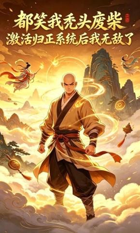 短剧《都笑我秃头废柴，激活归正系统后我无敌了》海报