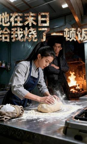 短剧《她在末日给我烧了一顿饭》海报