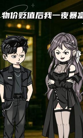 短剧《物价贬值后我一夜暴富》海报