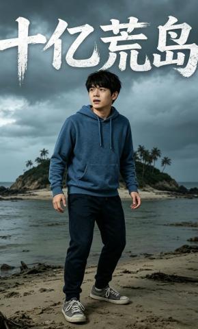 短剧《十亿荒岛》海报