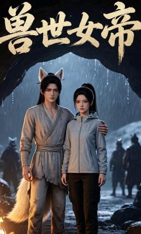 短剧《兽世女帝》海报