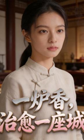 短剧《一炉香，治愈一座城》海报