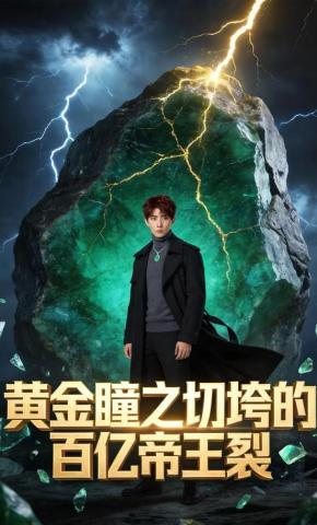 短剧《黄金瞳之切垮的百亿帝王裂》海报