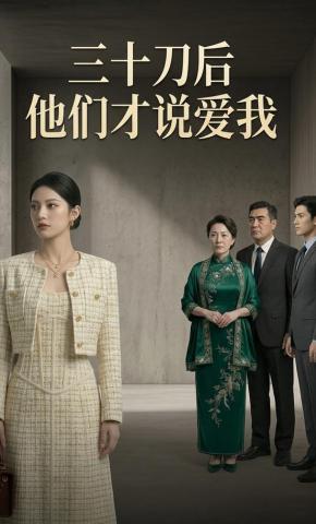 短剧《三十刀后他们才说爱我》海报