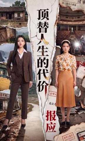 短剧《顶替人生的代价》海报