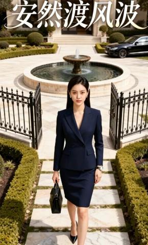 短剧《安然渡风波》海报