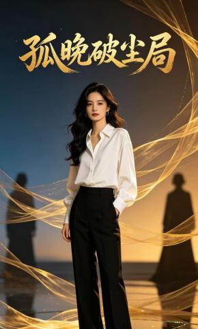 短剧《孤晚破尘局》海报