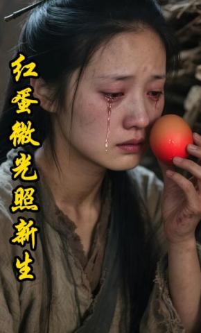短剧《红蛋微光照新生》海报