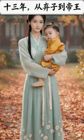 短剧《十三年，从弃子到帝王》海报